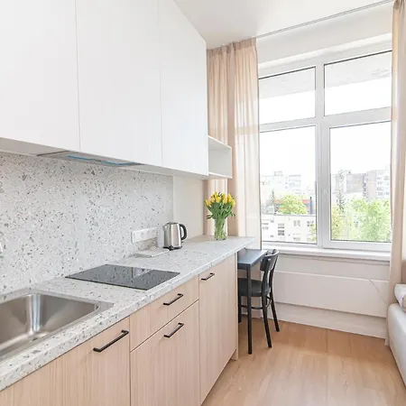 Апартаменты Lovely With Great Location No 6 By Urban Rent Вильнюс